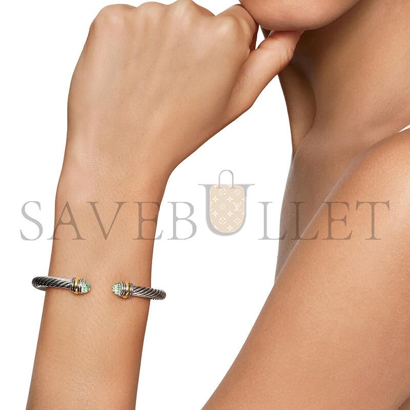 dau1d Yvrm*n classic cable bracelet 5mm b12381 s4apl